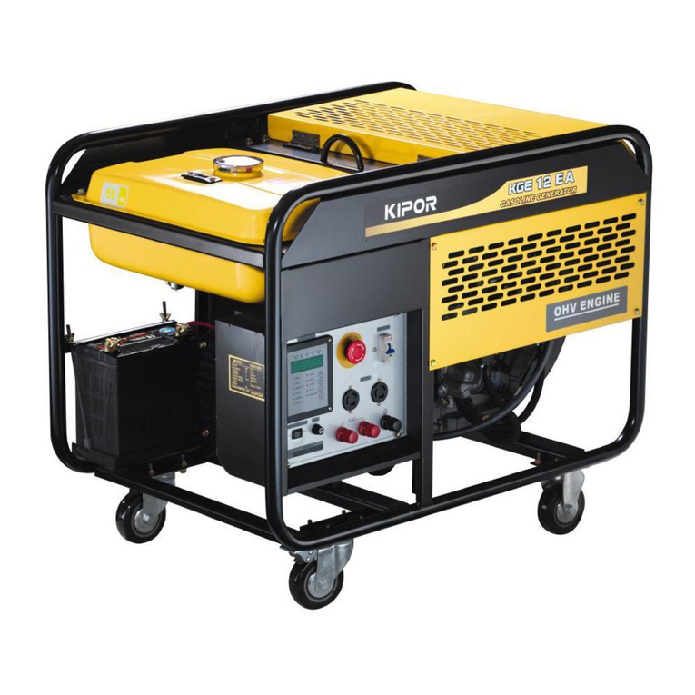 Kipor KGE12E User manual