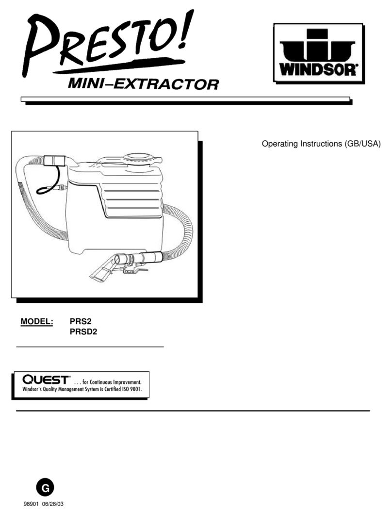 Windsor PRS2 User manual