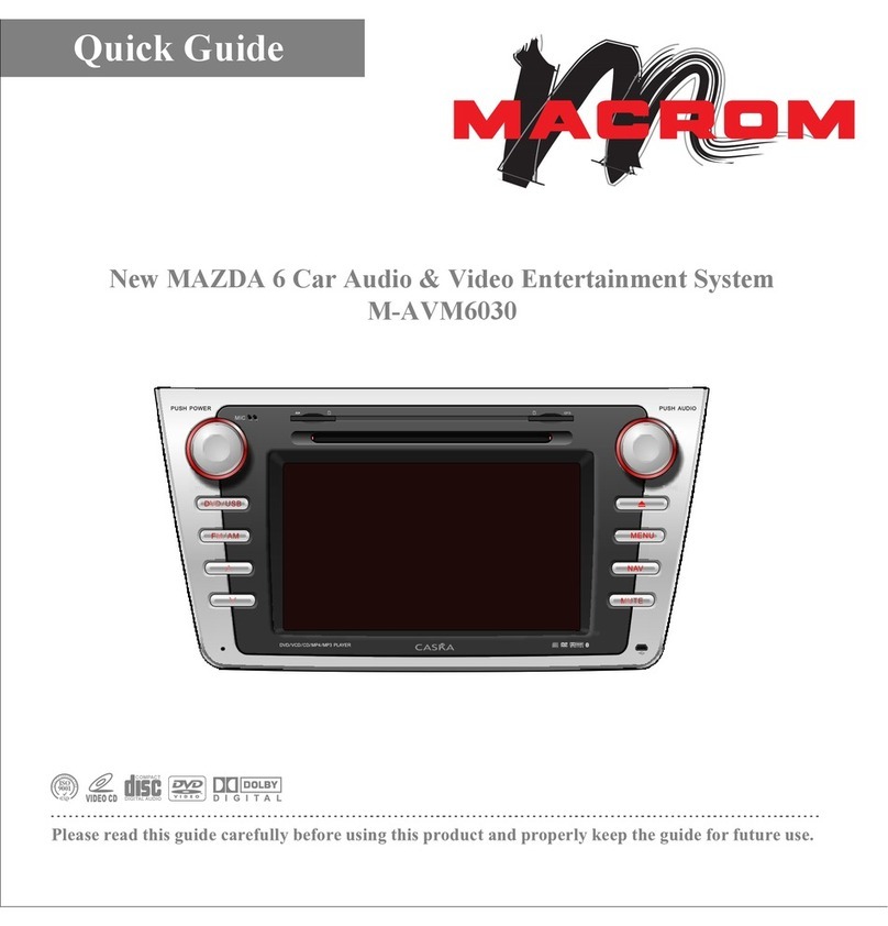 Macrom M-AVM6030 quick guide