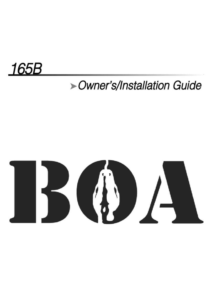BOA 165B installation guide