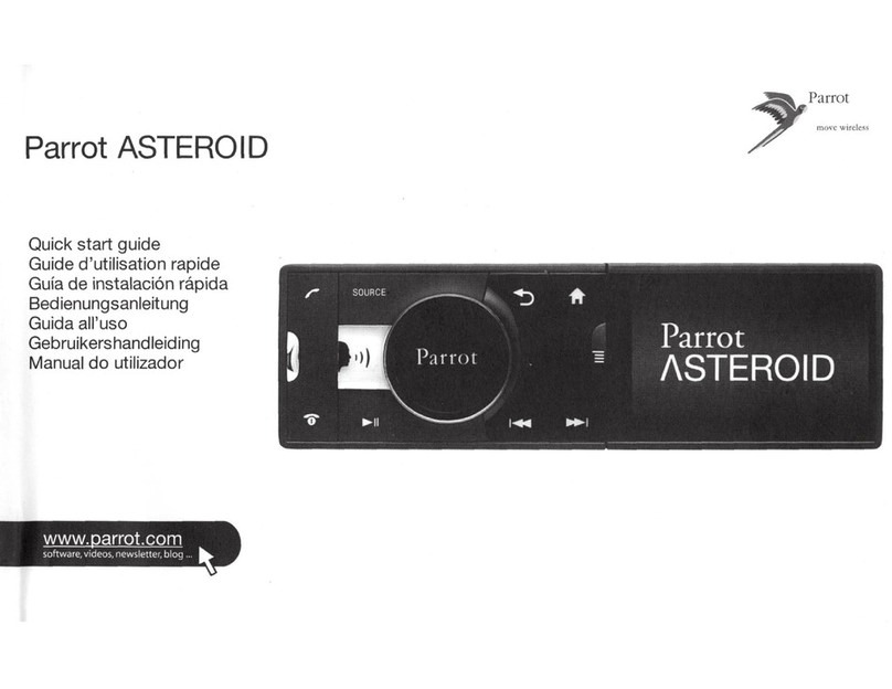 Parrot ASTEROID Tablet User manual Parrot ASTEROID Tablet User manual