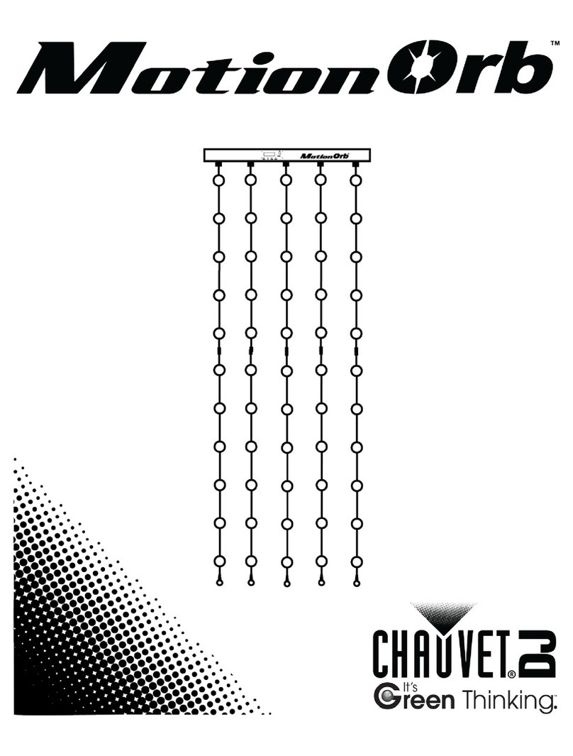 Chauvet MotionOrb User manual