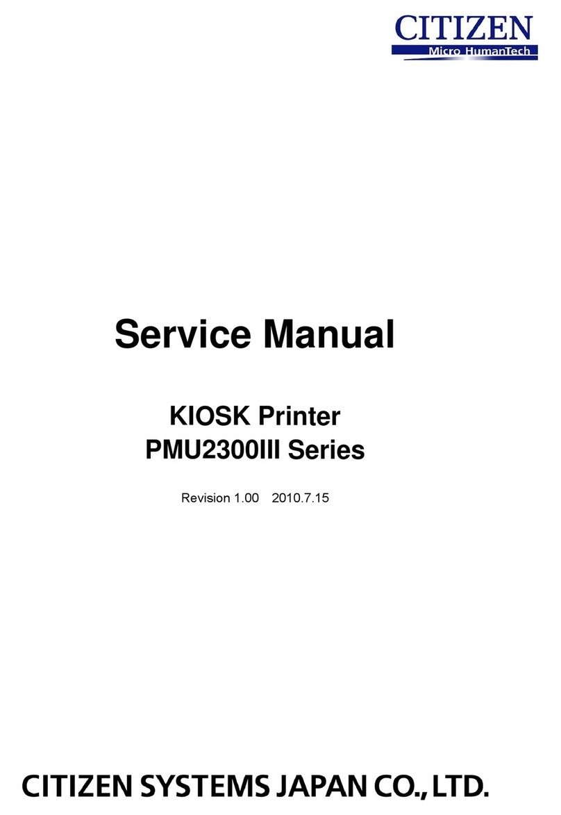 Citizen PMU2300III User manual