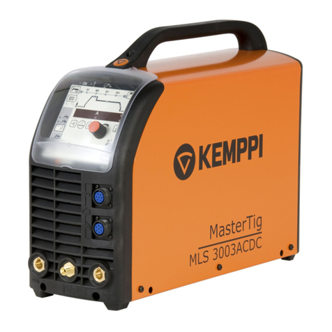 Kemppi MasterTig MLS 3003 ACDC User manual