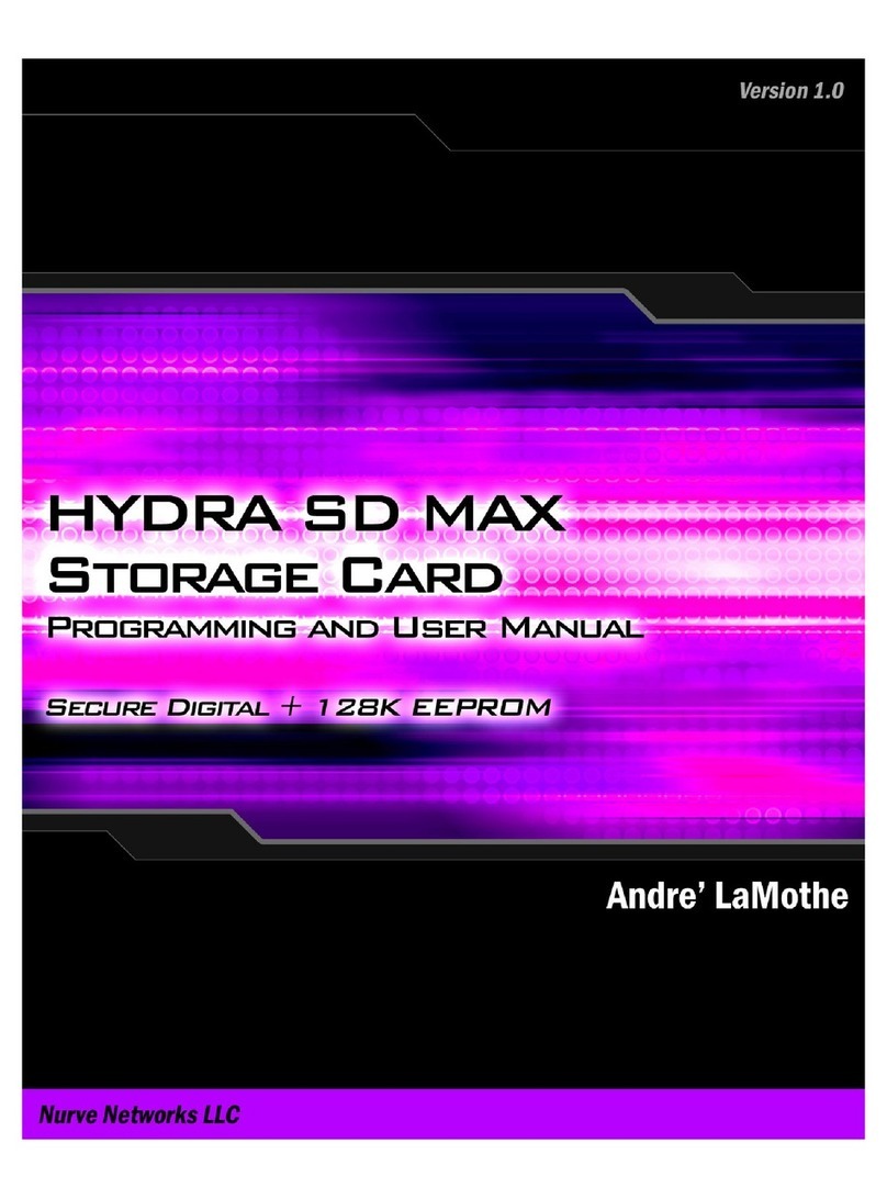 Nurve Networks HYDRA SD MAX user manual