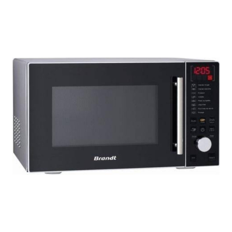Brandt GEC2632 instruction manual