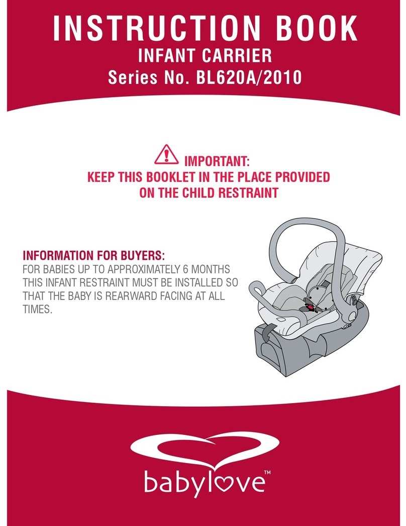 Baby Love BL620A 2010 Instruction book