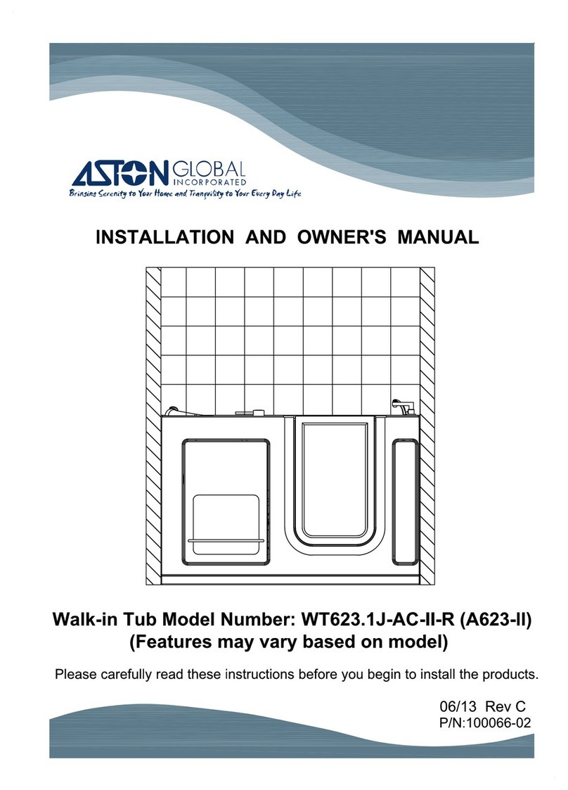 Astone WT62311J-AC-II-R Installation and owner's manual Astone WT62311J-AC-II-R Installation and owner's manual