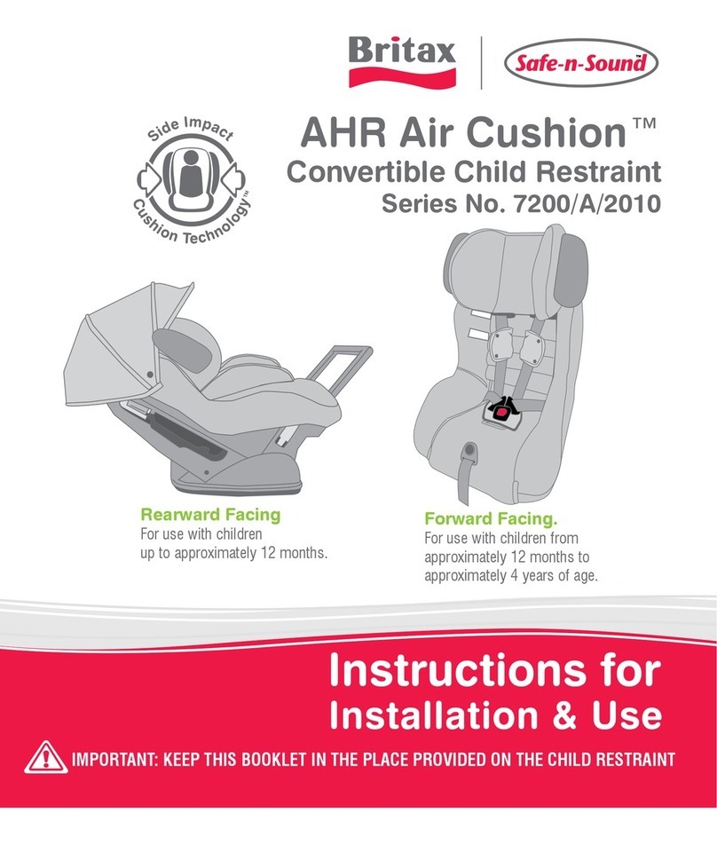 Britax AHR Air Cushion 7200 A 2010 Instructions for use