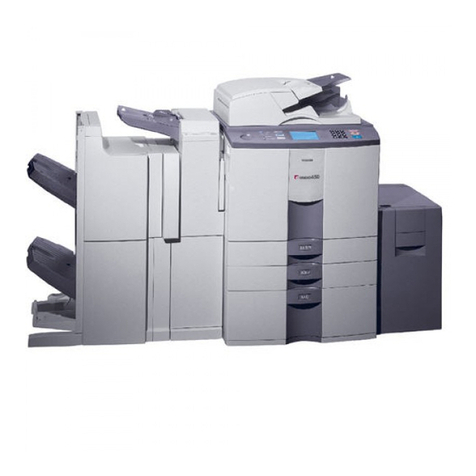Toshiba e-STUDIO 550 Servicec support guide
