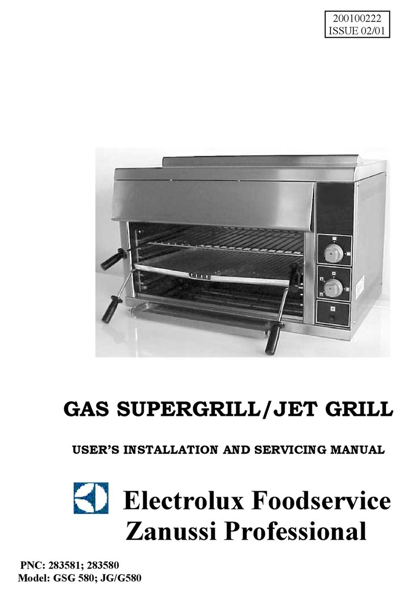Electrolux GSG 580 User guide