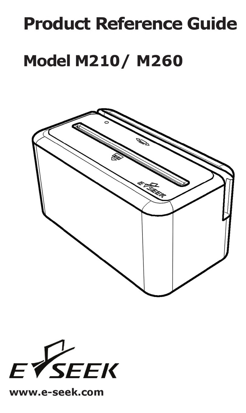 E-Seek M210 Product reference guide
