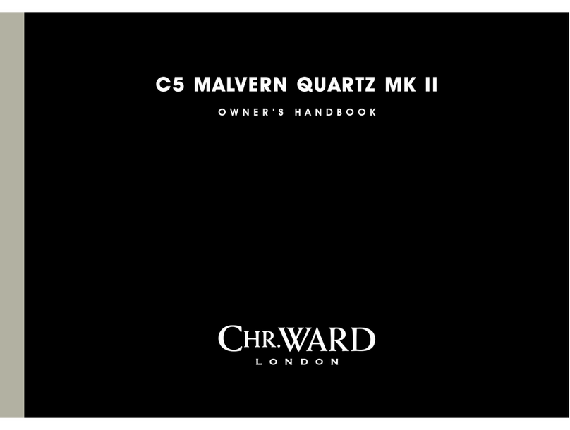 Christopher Ward C5 Malvern Quartz mk II User manual