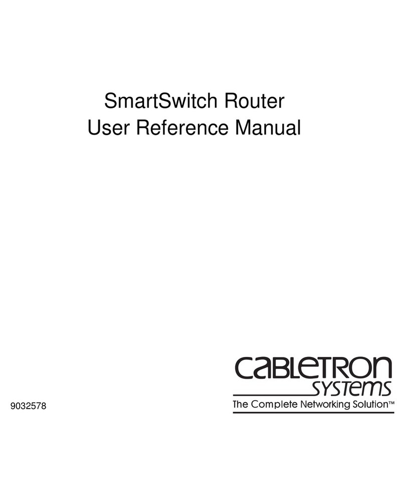 Cabletron Systems SmartSwitch 8-slot User's reference manual