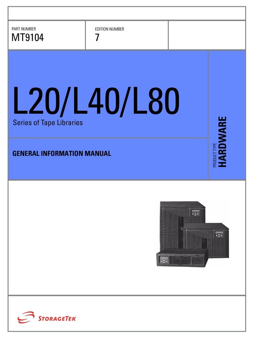 StorageTek L20 Series General manual