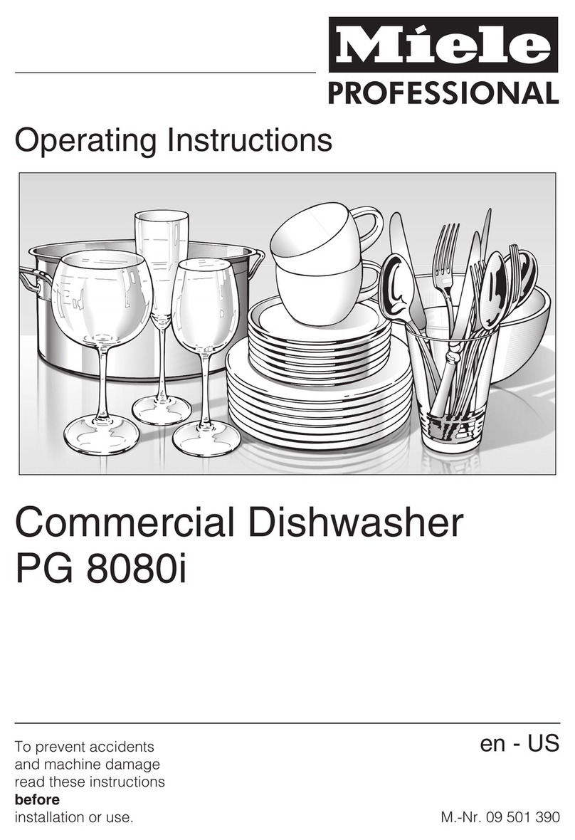 Miele PG 8080i operating instructions