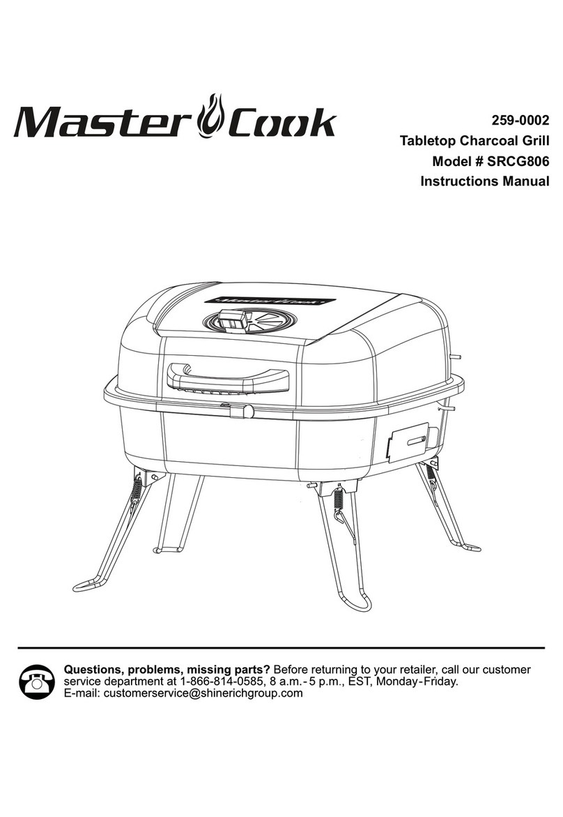 Master cook SRCG806 User manual