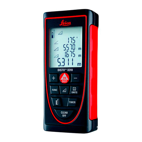 Leica Disto X310 User manual