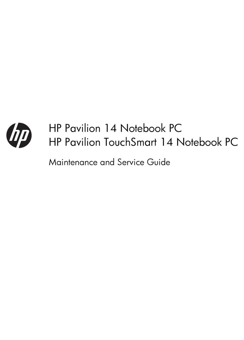 HP Pavilion 14 Manual HP Pavilion 14 Manual