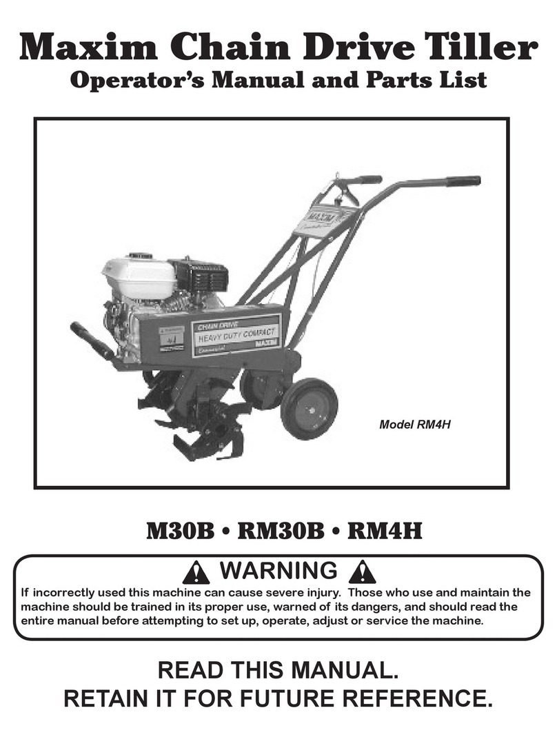 Maxim M30B Installation and maintenance instructions