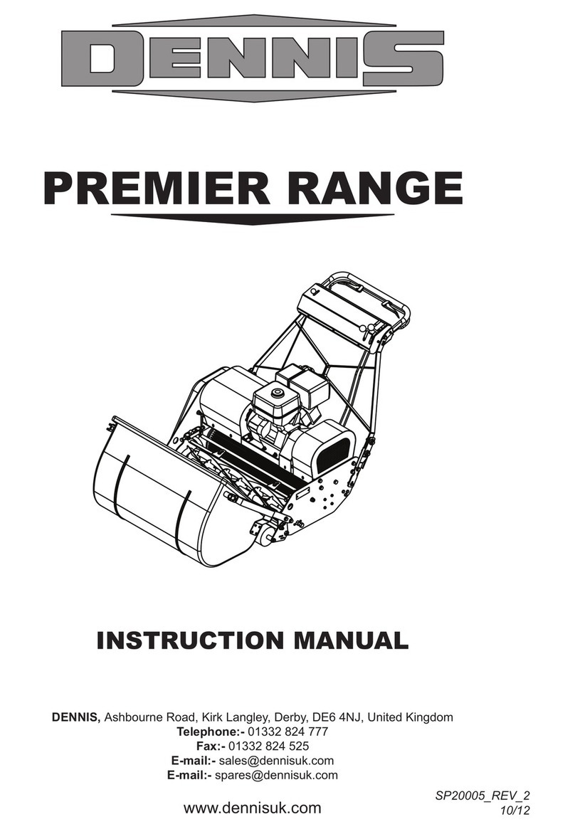 Dennis Premier 30" instruction manual