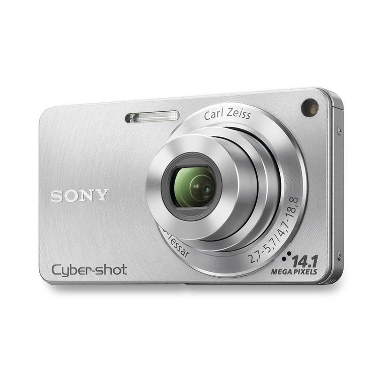 Sony DSC-W350 Cyber-shot® User manual