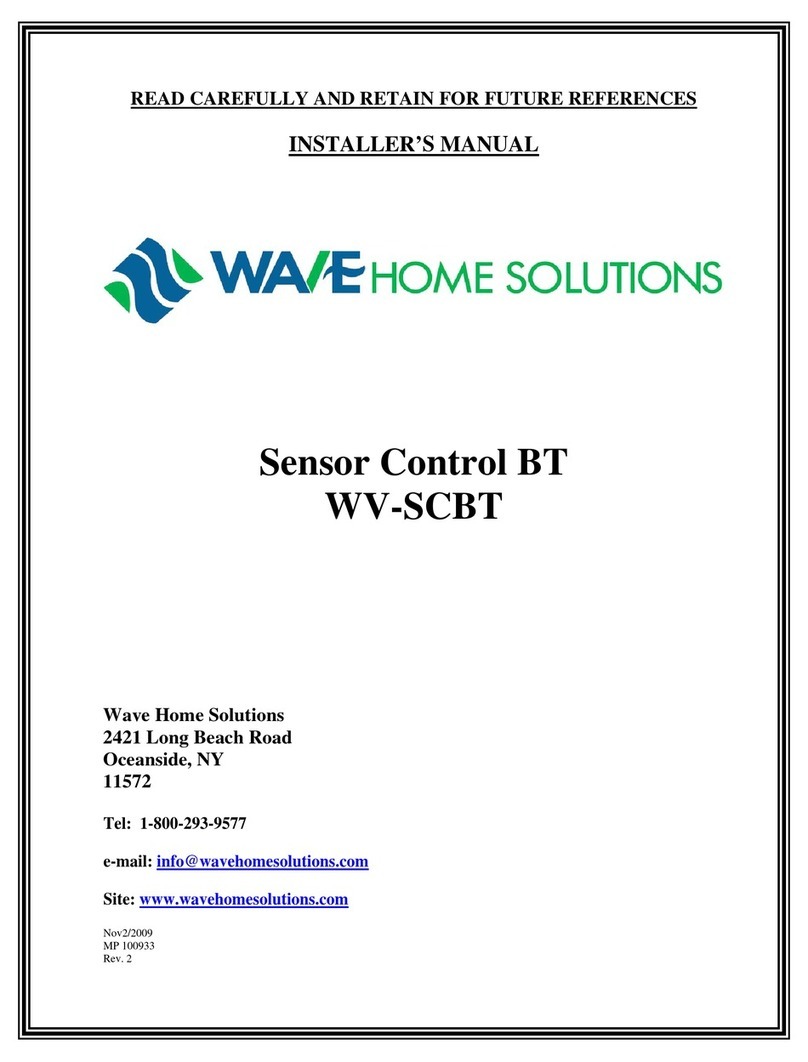 Wave Home Solutions WV-SCBT User guide