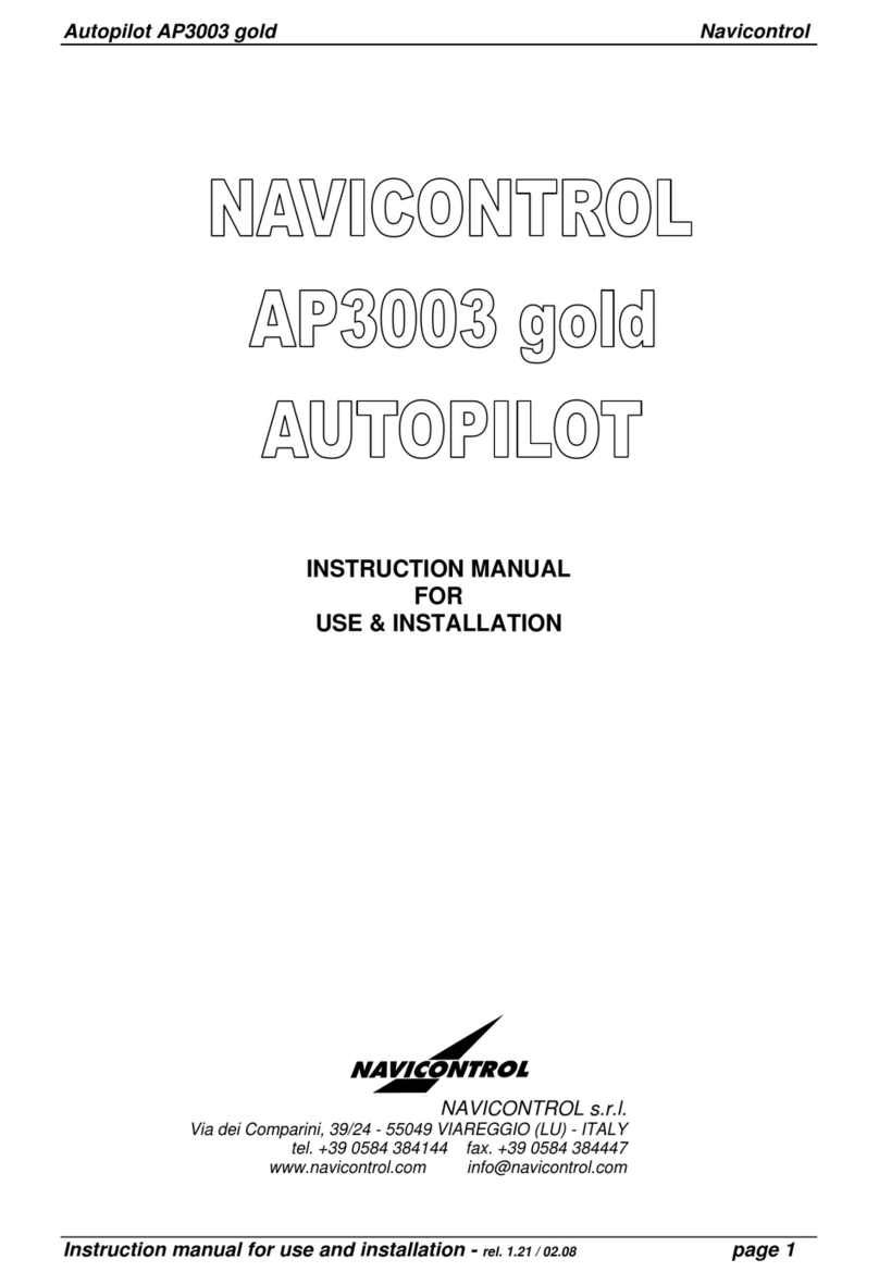 Navicontrol AP3003 gold Reference manual