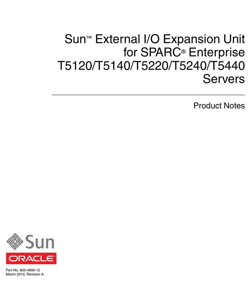 Sun Microsystems SPARC T5120 Service manual