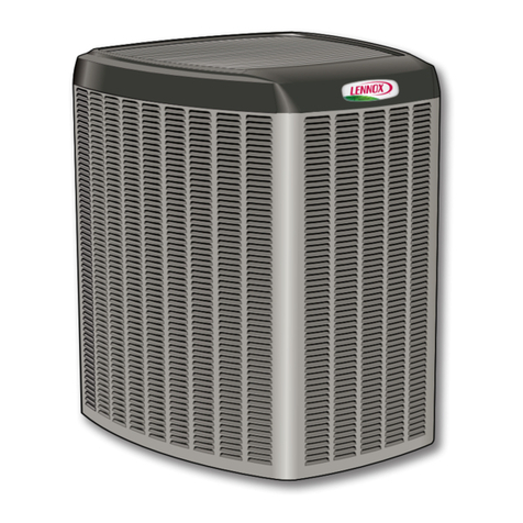 Lennox XC21 Dimension Guide