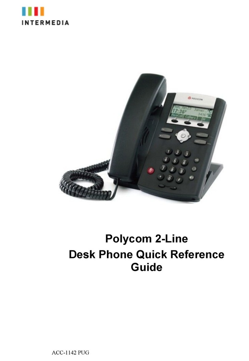 Polycom 2-Line Phone User manual
