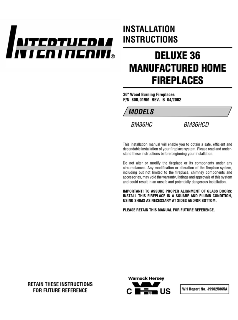 Intertherm BM36HC User manual