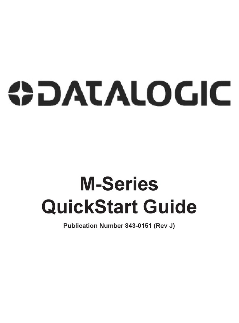 Datalogic M-Series quick start guide