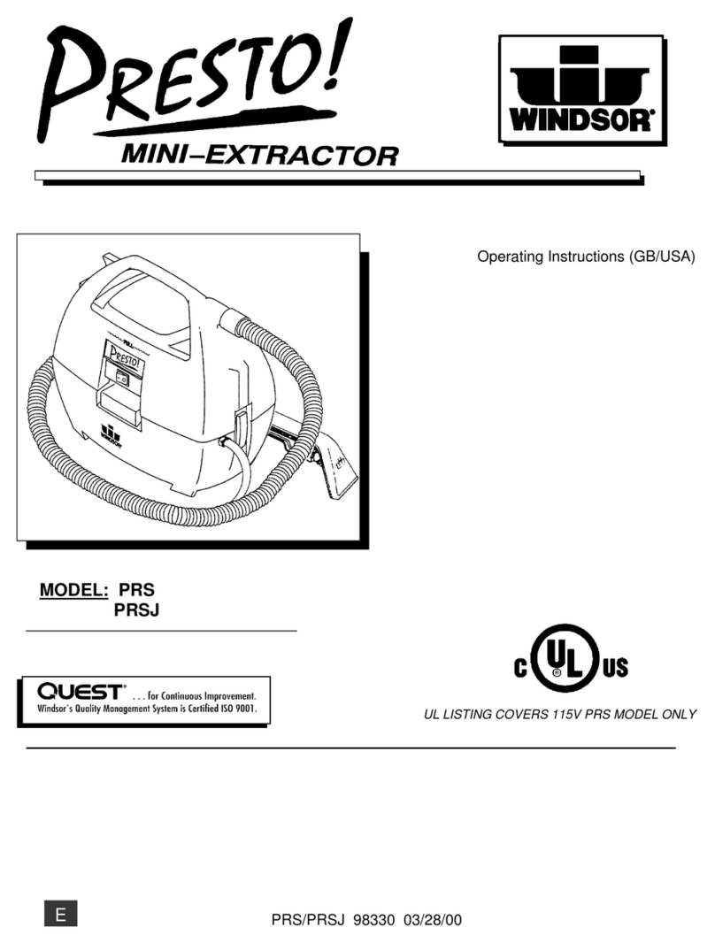 Windsor PRS User manual