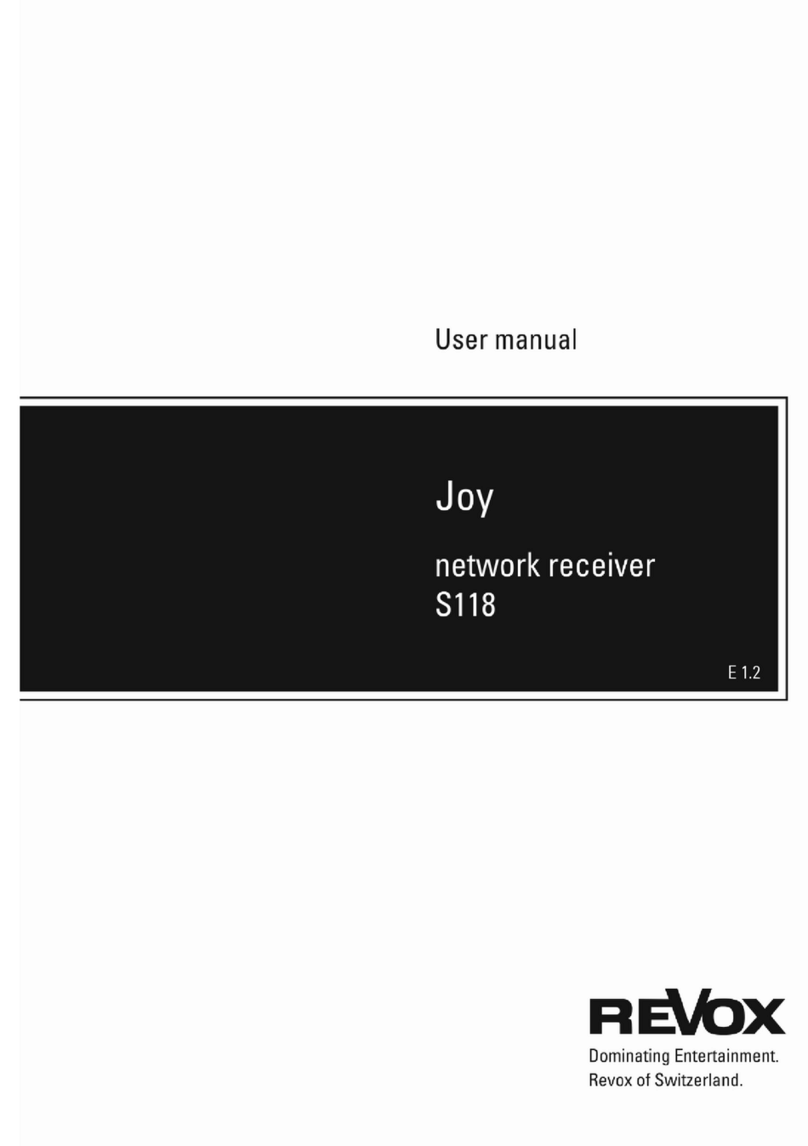 Revo Joy S118 user manual