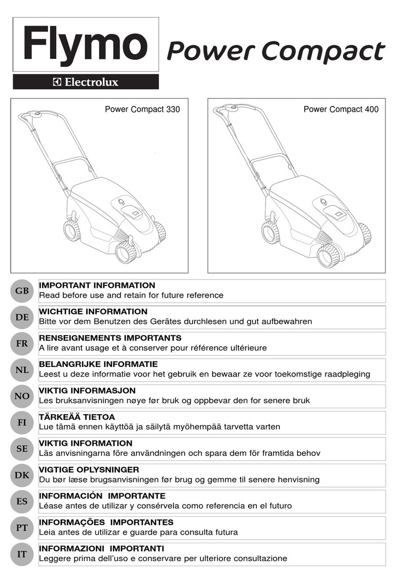 Flymo EASI GLIDE 330VX Operating manual