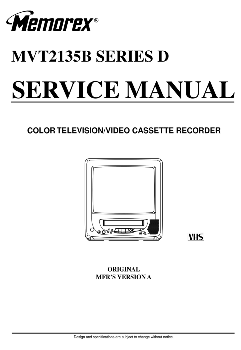 Memorex MVT2135B D Series User manual