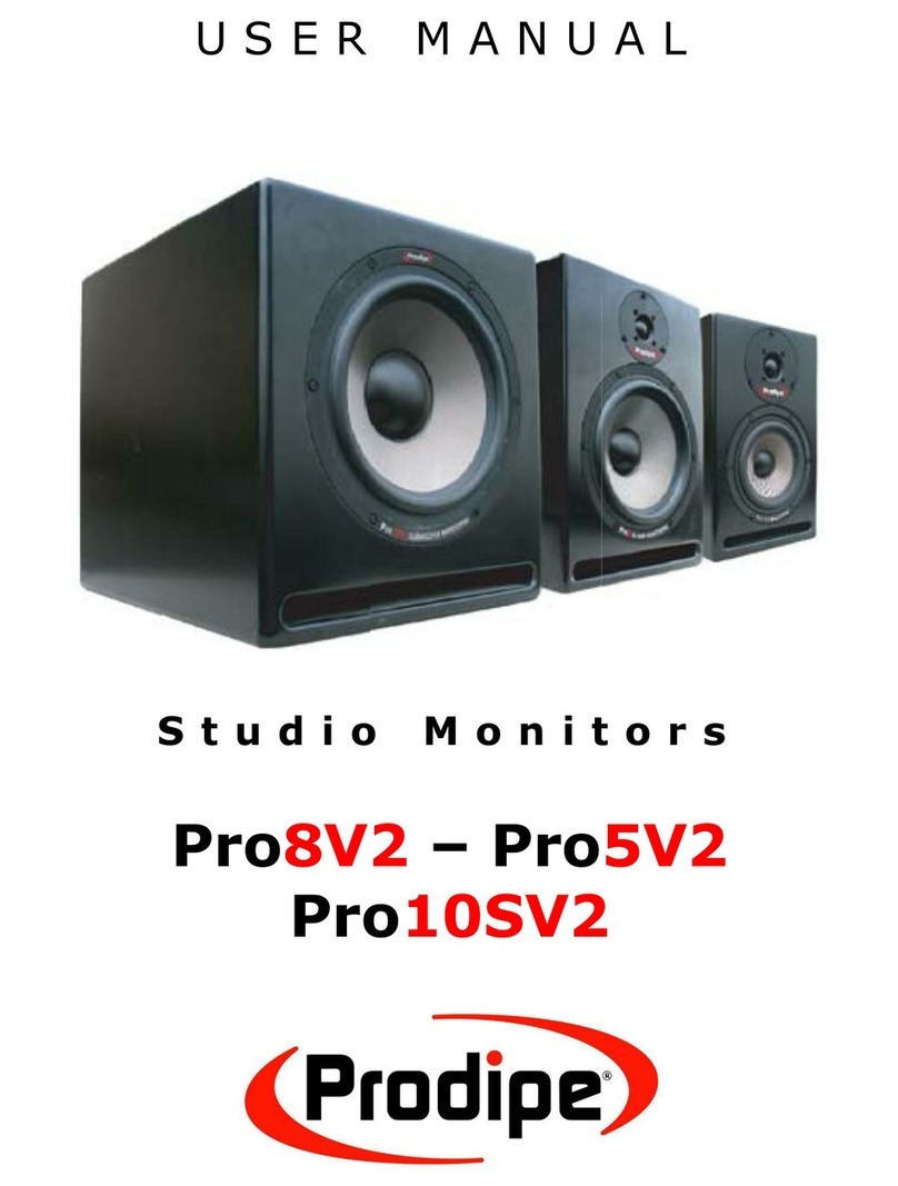Prodipe Pro8V2 User manual