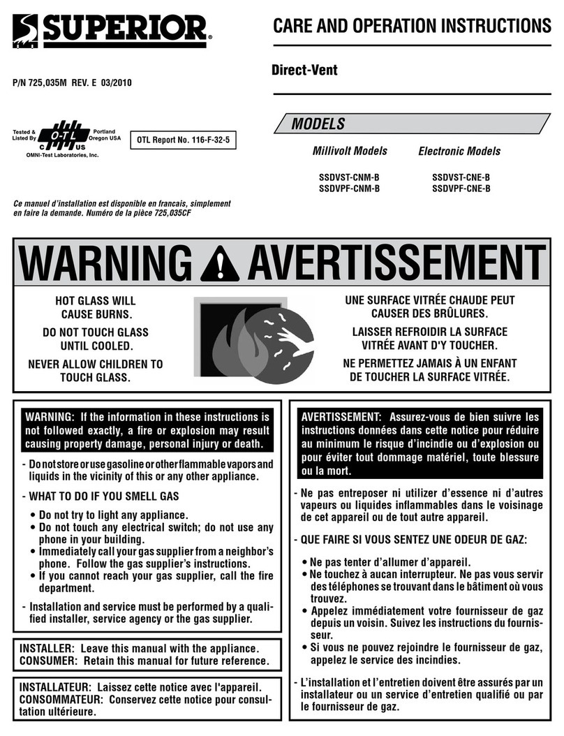 Superior SSDVST-CNM-B User manual