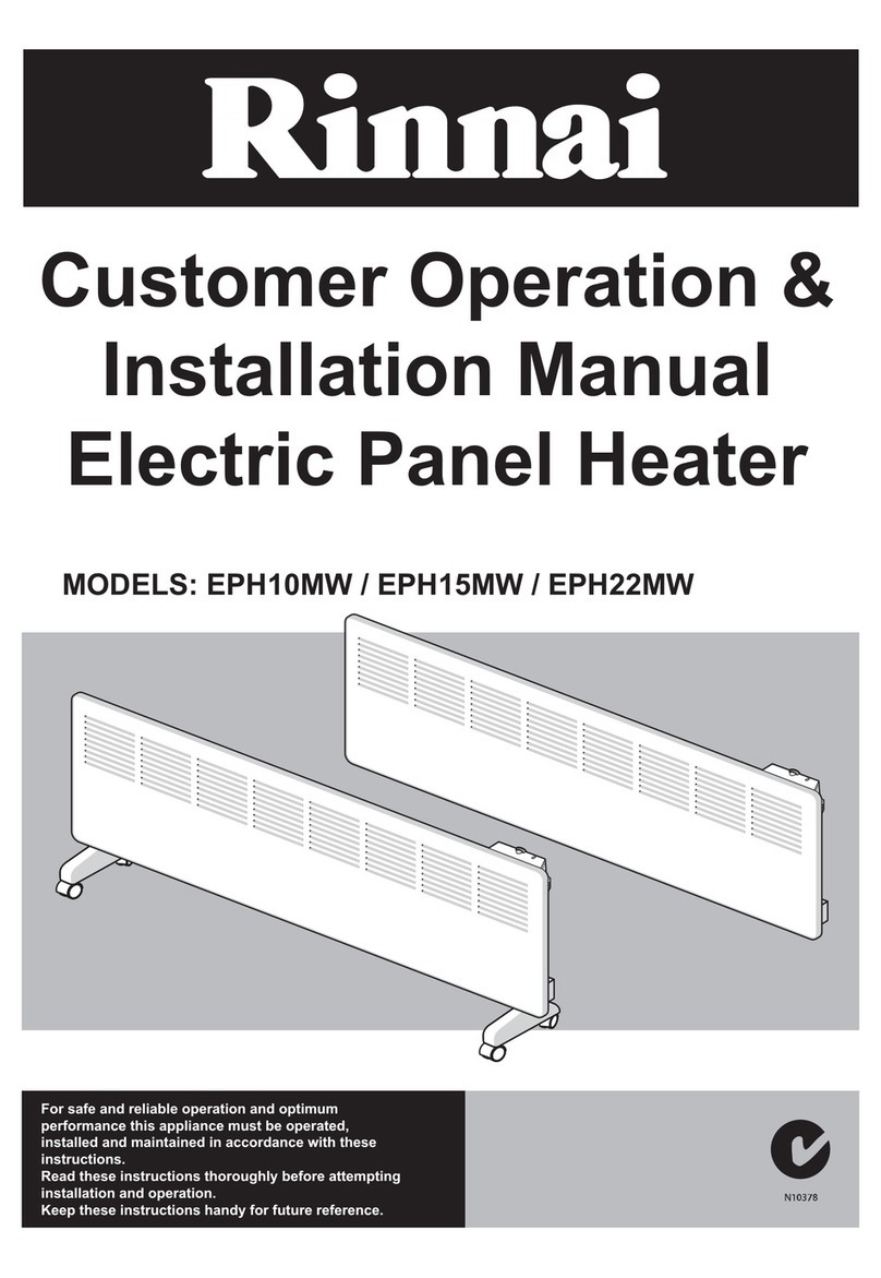 Rinnai EPH10MW User manual