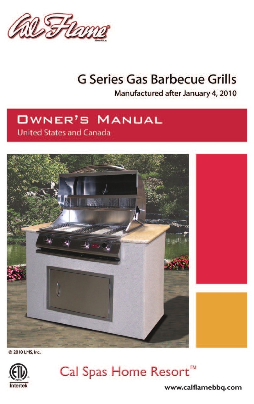 Calflame G Series User manual