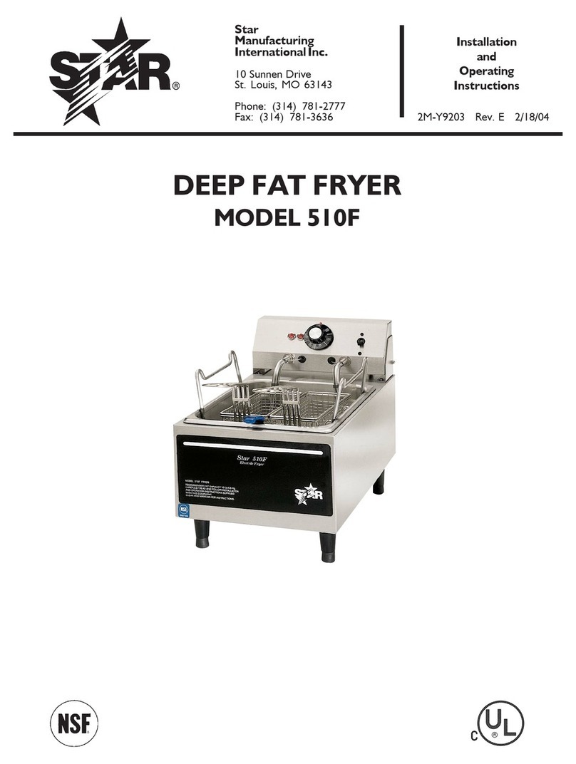 Star 510F Installation and operating instructions