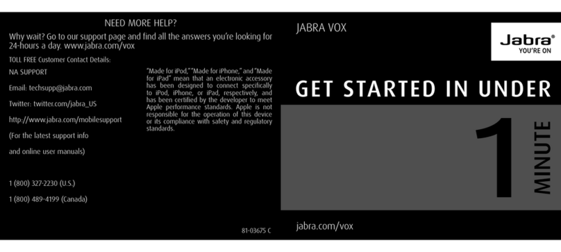 Jabra Vox HSC013 Get started