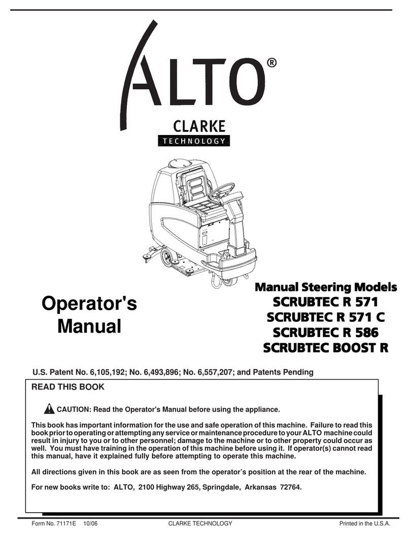 Alto SCRUBTEC R 571 C User manual