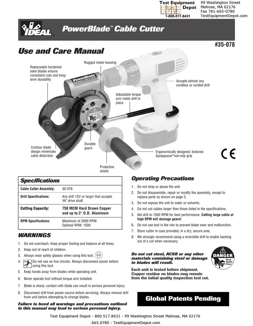 IDEAL PowerBlade 35-078 User manual
