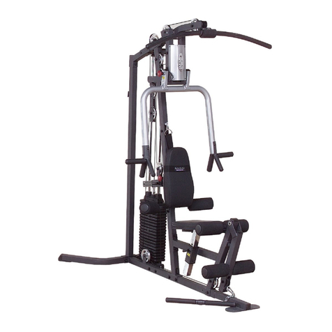 Body Solid G3S Assembly instructions and owner's manual