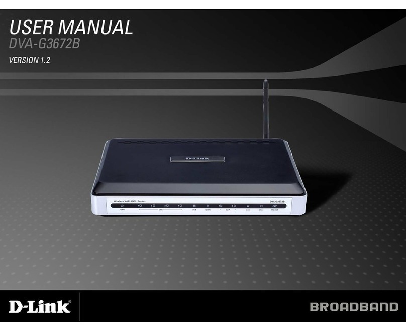 D-Link DVA-G3672B User manual