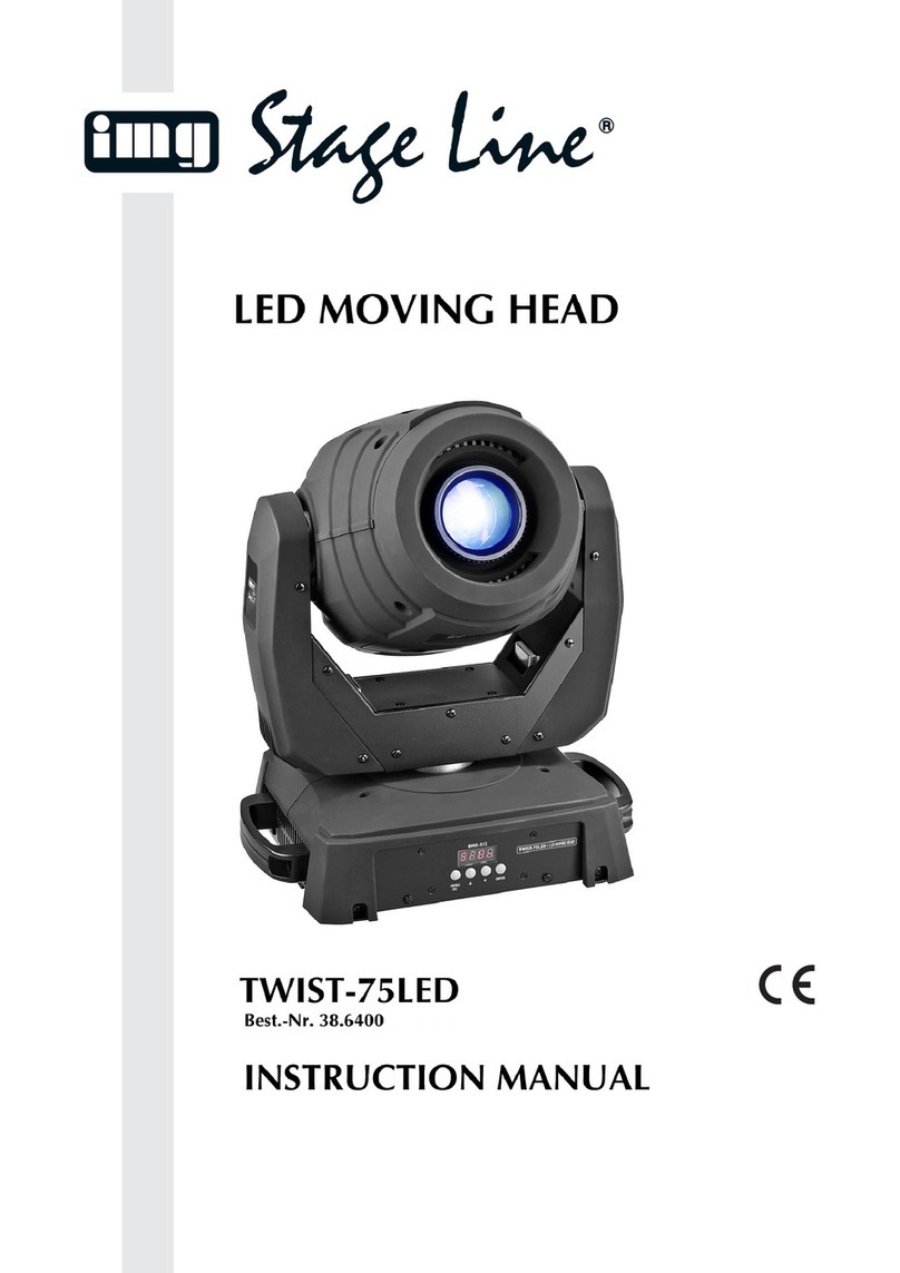 Stageline TWIST-75LED instruction manual