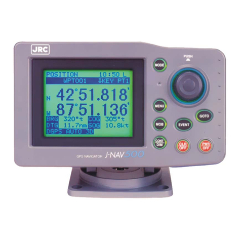 JRC J-NAV 500 User manual