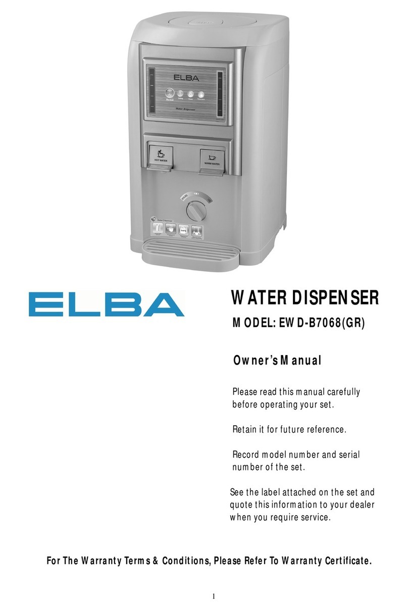 Elba EWD-B7068(GR) User manual